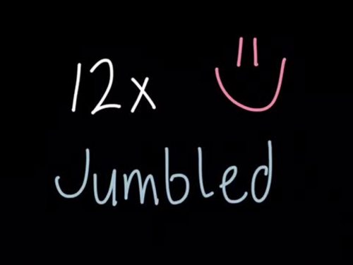 Preview of JUMBLED! Learn Your 12x Multiplication Tables!