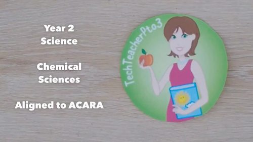 science year 2 chemical sciences activities australian curriculum