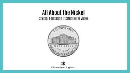Preview of Learning about the nickel! Special Education Instructional Video