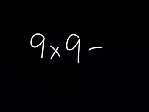 Preview of JUMBLED! Learn Your 9x Multiplication Tables!