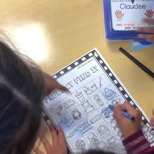 Patterns Fluency Find It® by Tickled Pink in Primary | TPT