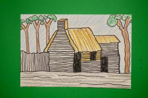 Let S Draw A Middle Colonies Home By Patty Fernandez Artist Tpt