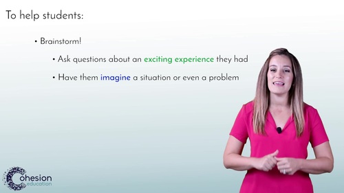 Use Dialogue Description Pacing To Develop Writing By Cohesion Education