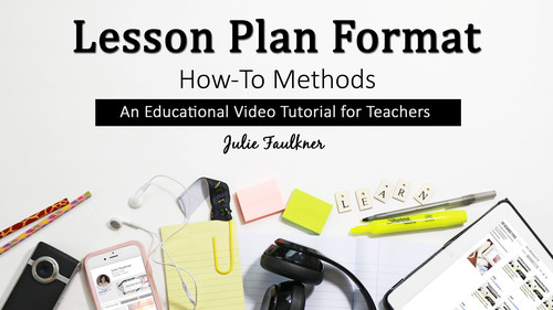 Preview of How To: Writing Lesson Plans, Video for Teachers