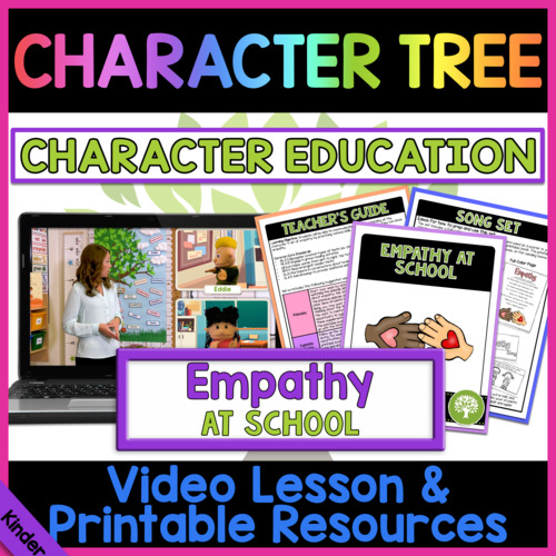 Preview of Empathy at School 2 of 4 | Character Education for Kindergarten