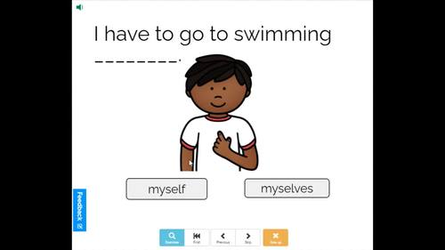 Intensive (Emphatic) Pronouns Boom Learning Digital Task Cards by The ...