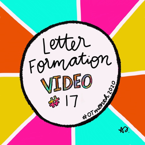 Preview of Letter Formation Video #17 — j y