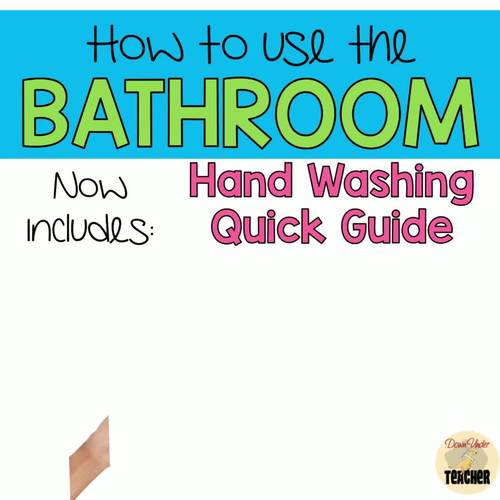Bathroom & Hand Washing Signs, Passes, Rules, Posters and Activities