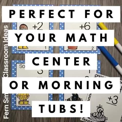 Addition Task Cards by Fern Smith's Classroom Ideas | TPT