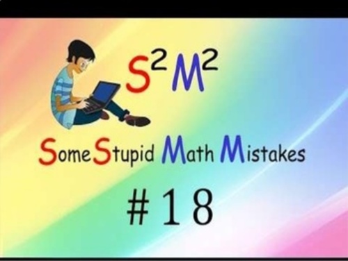 Preview of Mathematics  Common Math Mistakes (Real numbers) #18