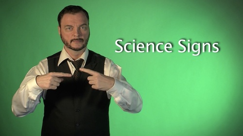 Preview of E17: ASL Vocabulary - Science Signs - Sign With Robert
