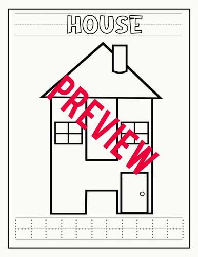 Alphabet Coloring and Tracing Pages by rezzougui teacher | TPT