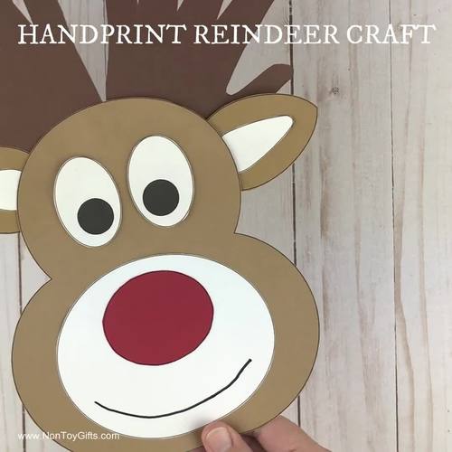 Reindeer craft top