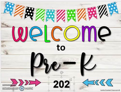 Computer Desktop Wallpaper Background for Teachers Back to School 2024  editable