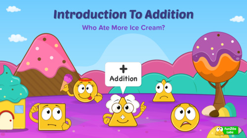 Preview of Introduction to Addition : Math Story Video 12 for Kids Aged 3 to 6