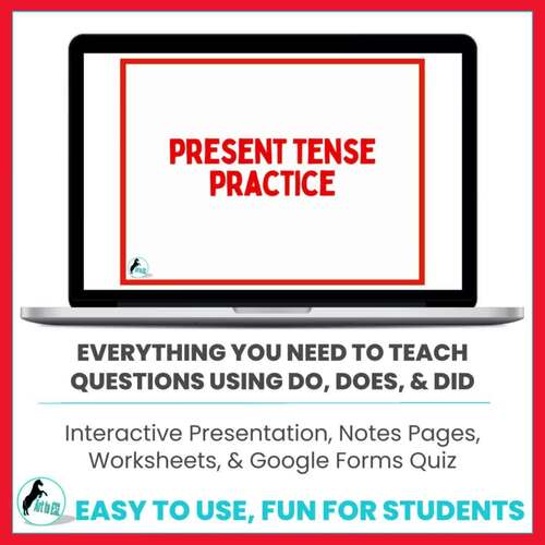 Questions Using Do, Does, & Did - ESL - Presentation, Practice, Quiz