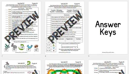 Interdependence Mystery Science Activity (Print & Google Slides ...