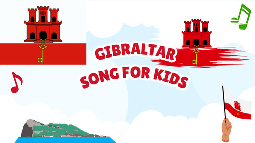 Preview of Gibraltar Song for Kids | Geography Video, MP3 & Lyrics PDF