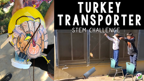 Preview of Thanksgiving STEM Challenge Video: Turkey Transporter