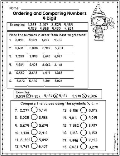 Halloween Math Third Grade Halloween Math Worksheets by The Froggy