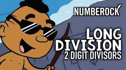 Preview of ♫♪ Long Division ♫♪ 2 Digit Divisors Song and Animated Video ♫♪ NUMBEROCK ♫♪
