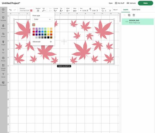Cannabis Name Libbey 16 Oz can glass Wrap SVG by BlackSnowShopTH