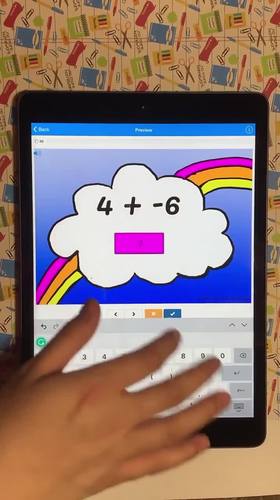 Integer Operations Boom Cards Distance Learning