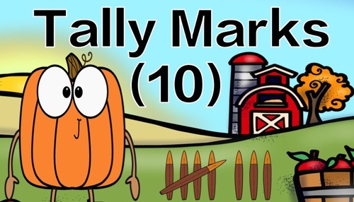 Preview of Thanksgiving: Tally Marks to 10 Subitizing: Math Brain Break