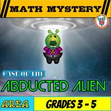 Area Math Mystery Activity ~GRADE BUNDLE~ Case of The Abdu