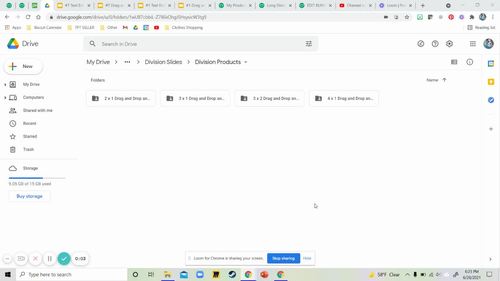 Long Division Box/Area Model Method Digital Slides Bundle