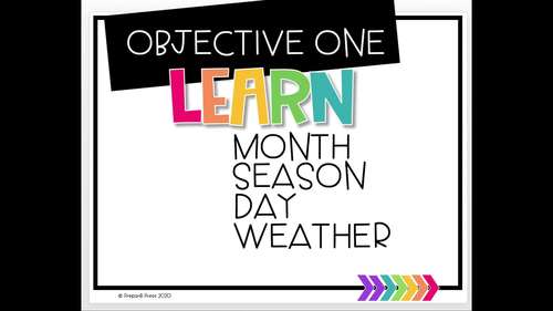 DIGITAL DAILY CALENDAR MATH for K and 1st (PREVIEW VIDEO) by Preparilli