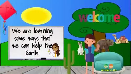 Preview of Distance Learning- Helping the Earth