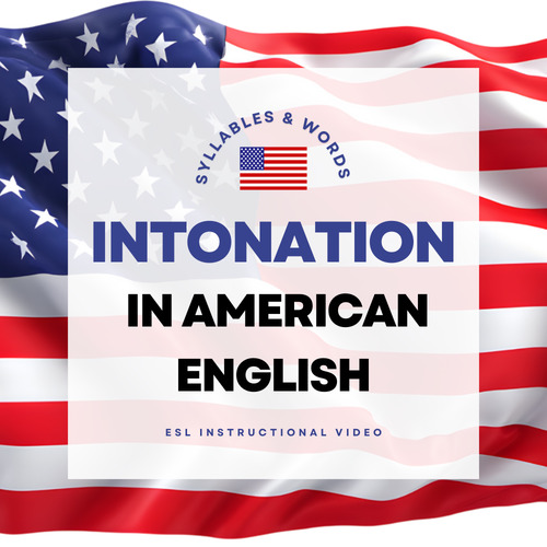 Preview of Intonation in American English: Syllables & Words | ESL Instructional Video