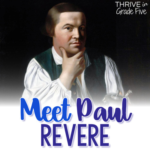 Preview of Meet Paul Revere: Video, Informational Text, Google Slides, Simulation, & More
