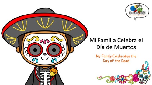Preview of Mi Familia Celebra el Día de Muertos (Bilingual Short Video For Kids)