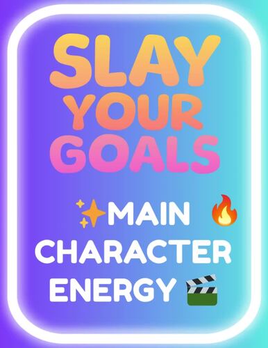 Gen Z & Gen Alpha Slang Classroom Posters | Neon Gradient Classroom Decor