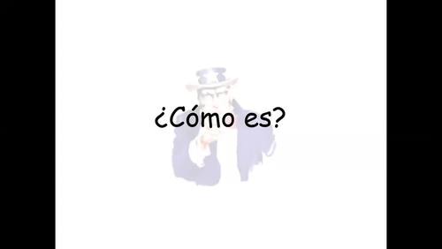 Spanish- Personality Description Video Note Bundle