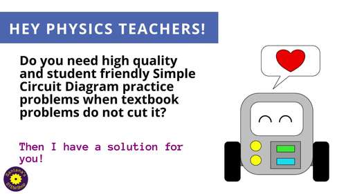 Simple Circuit Diagrams Practice Problems: Notes and Worksheets for Physics