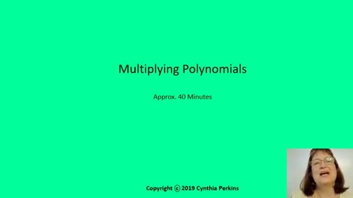Algebra 1 Video 20 Multiplying Polynomials Video | TPT