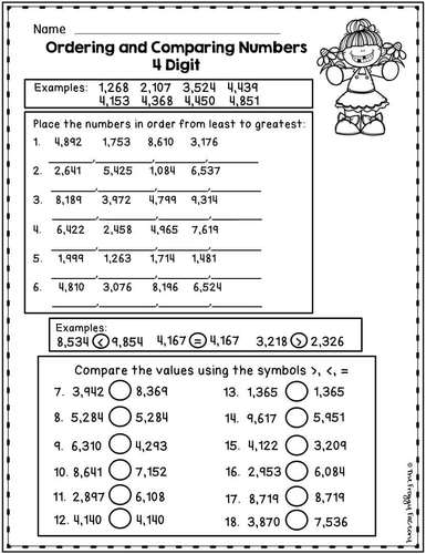 Spring Math Third Grade | Spring Math Worksheets