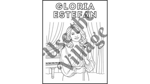 Hispanic Heritage Month Coloring Page — Idea 3