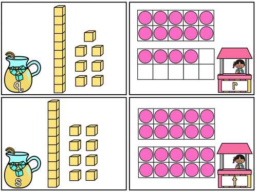 Lemonade Theme Teen Numbers by Erika Deane | TPT