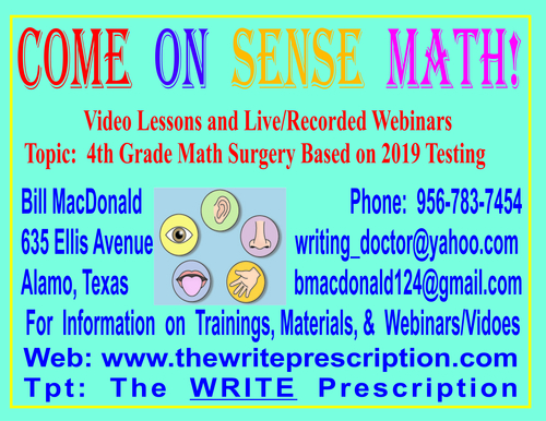 Preview of 4th Grade Math Surgery Based on 2019 Test Results