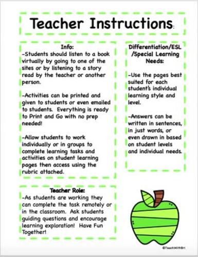 This School Year Will Be the Best Read Aloud Activity Pack by ...