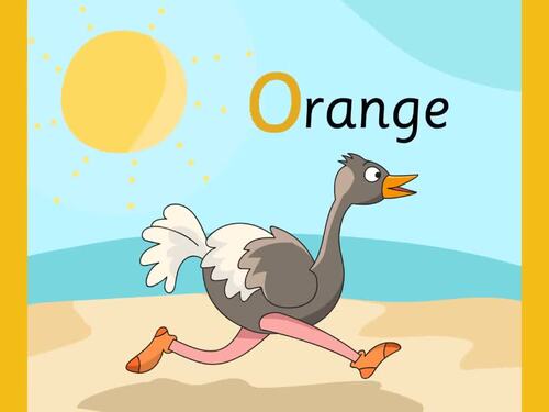 /o/ Oscar Ostrich Phase 2 phonics by Groovy Phonics | TPT