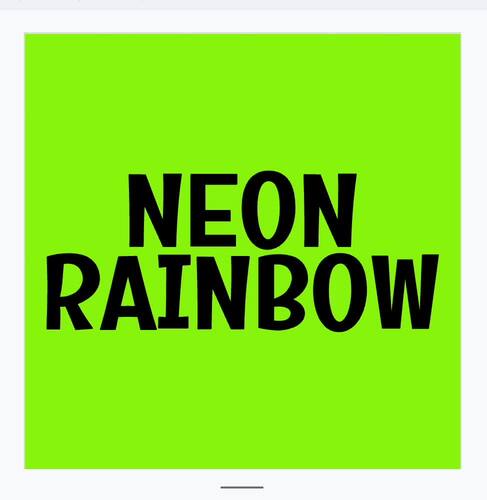 Neon Rainbow | Classroom Decor | Classroom Theme | Brights | Polka Dots