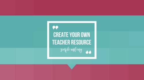 Create your own lesson plans! Easy to edit templates by YouCreate by ...