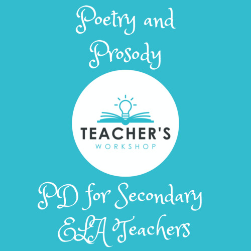 Preview of Poetry and Prosody, Rhythm and Rhyme | ELA Professional Development Course