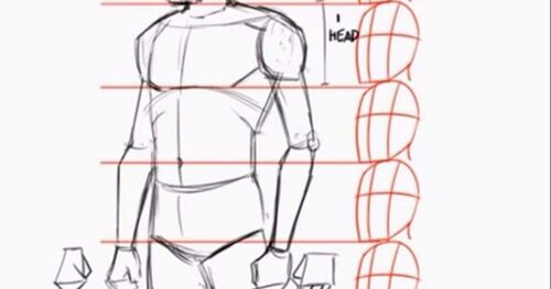 Preview of Drawing Level 2/Human Body 1 with Video!