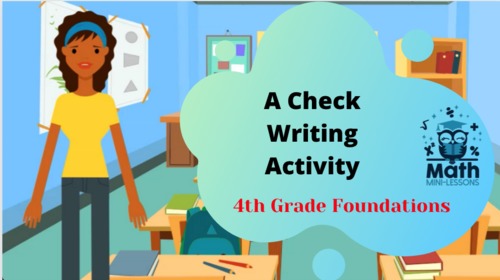 Preview of Check Writing Activity: Video Lesson and Materials